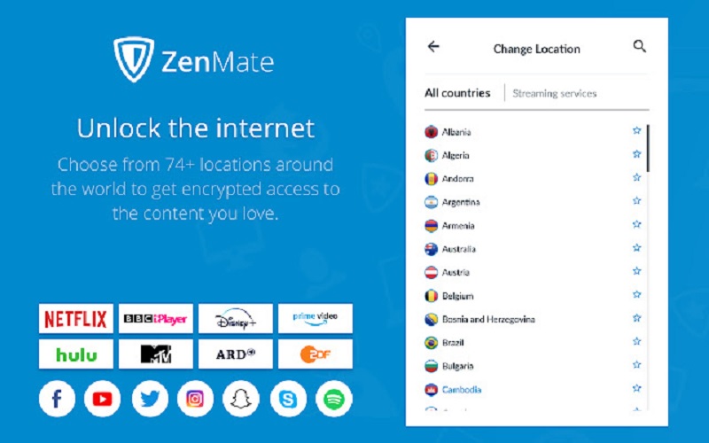 اکستنشن Zenmate